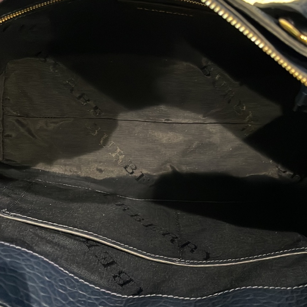 Brand New Burberry Blue Tote Bag - Picture 4 of 11